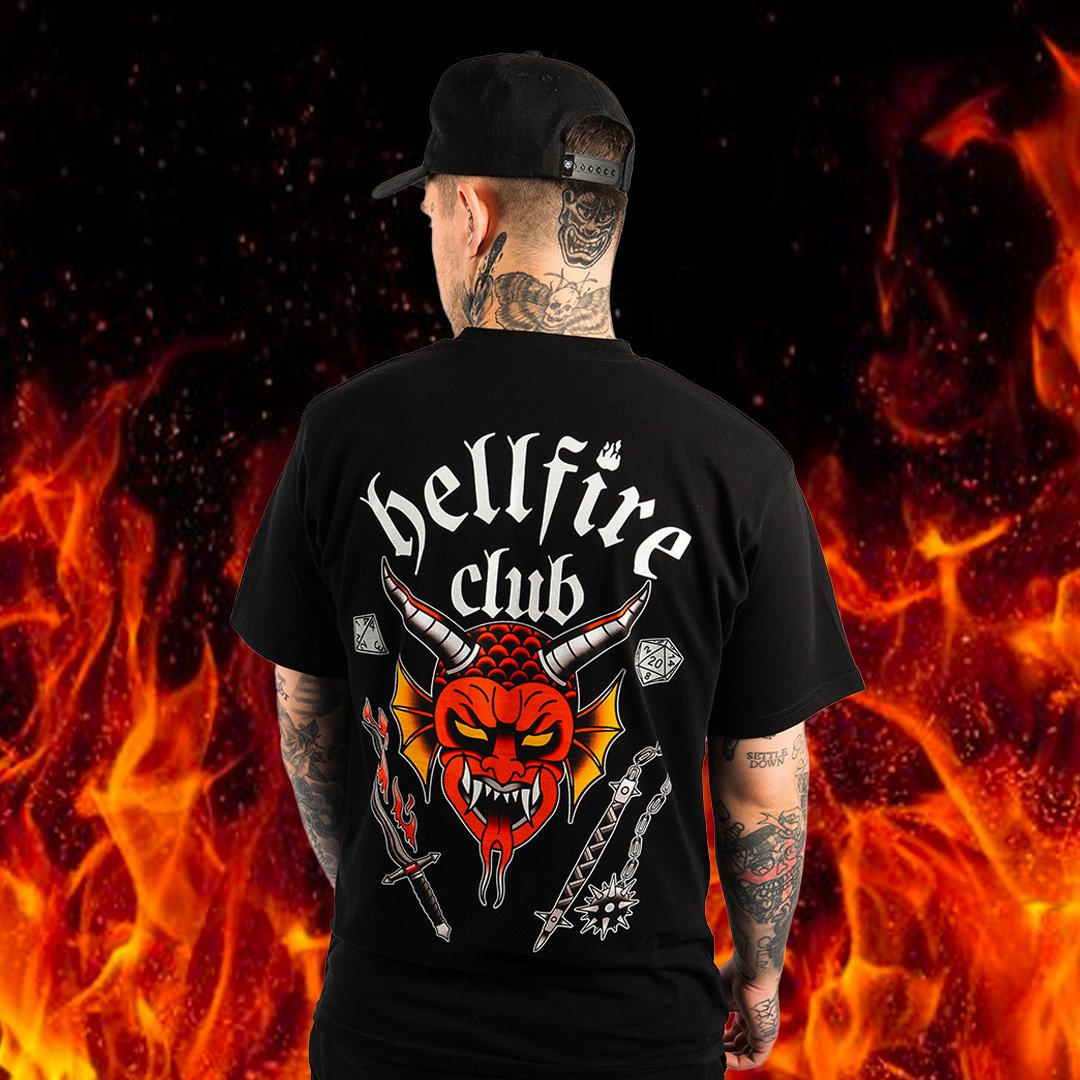 Stranger Things 4 - Hellfire Club T-Shirt 😈