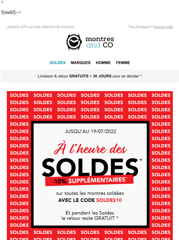 ⌚ C’est l’heure de la Nouvelle démarque !