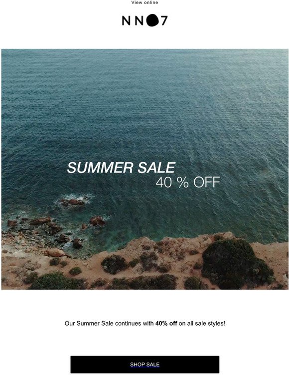 SALE CONTINUES - ALL SALE 40% OFF