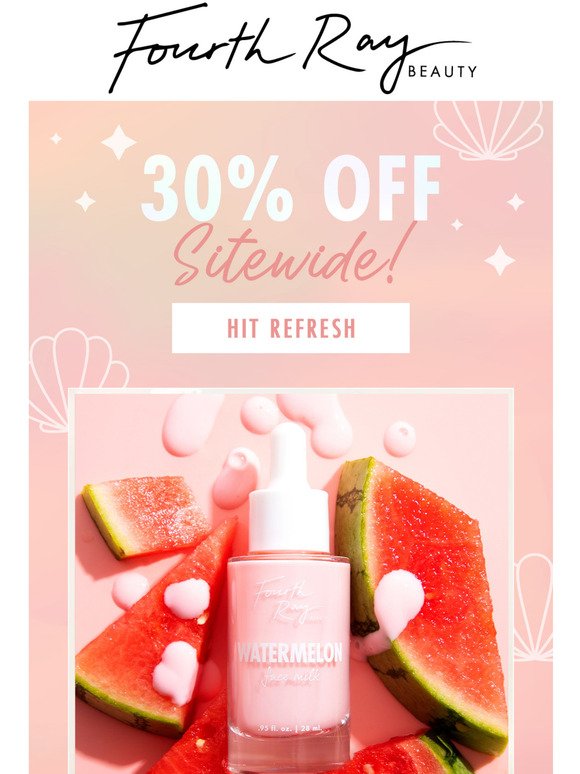 HAPPENING NOW: 30% OFF sitewide! 🛍🤯