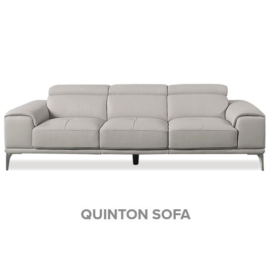 Quinton Leather Sofa