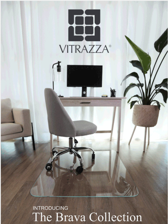 Vitrazza America's 1 Glass Chair Mat Starting at 199 Milled