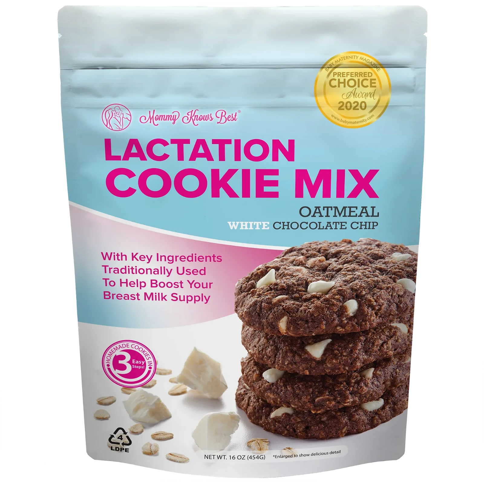 Image of Lactation Cookie Mix - White Chocolate Chip