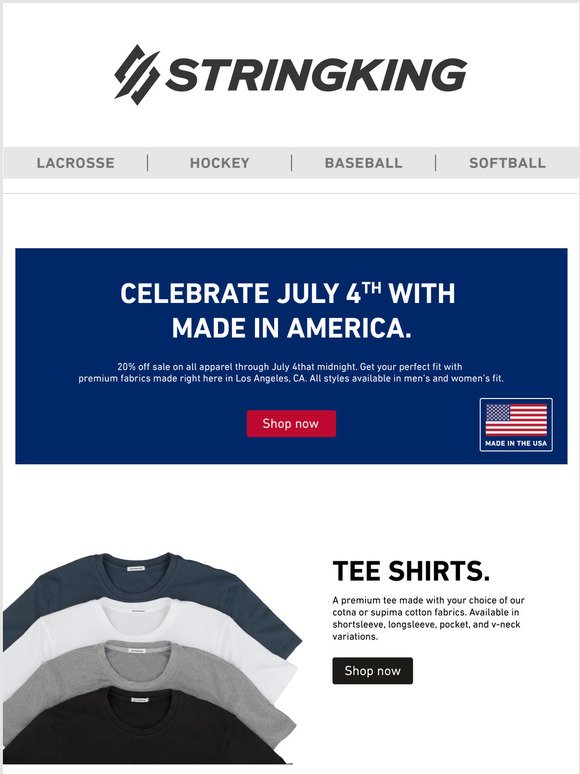 Celebrate the 4th with Made in America.