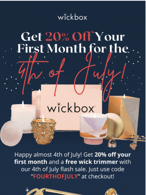 4th of July Sale Inside! 🎇