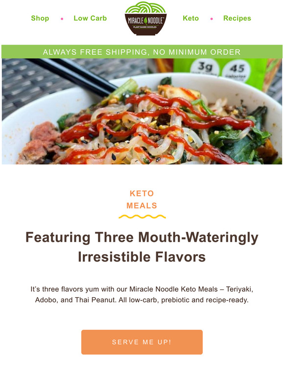 Miracle Noodle Keto Meals simple and delicious 👌 Milled