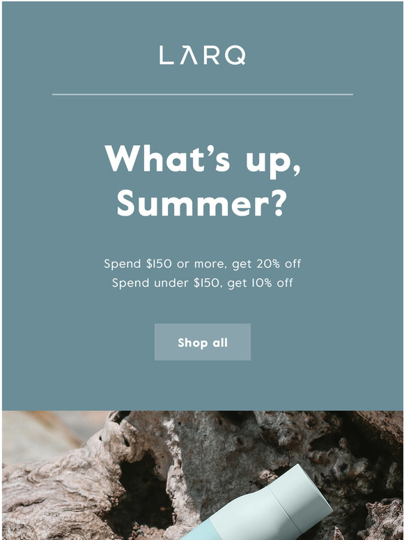 20% off this weekend only! 💦