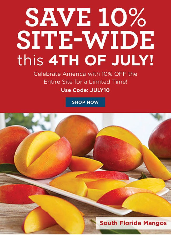 10 Percent Off 4th Of July