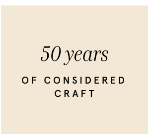 50 YEARS OF CONSIDERED CRAFT