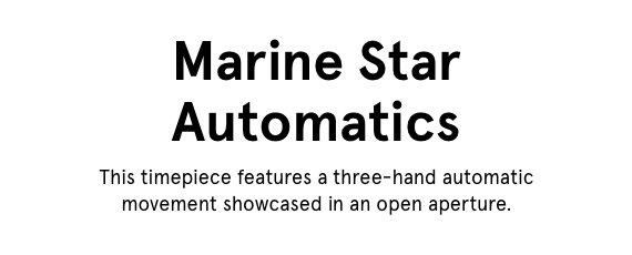 Marine Star Automatics