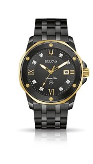 Bulova Marine Star A 3H Diamond Men's Watch 98D176