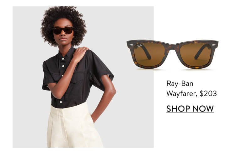 Ray-Ban Wayfarer, $203