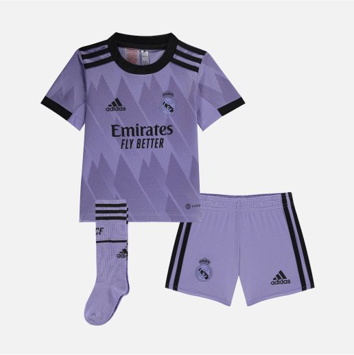 adidas Real Madrid Away Mini Kit 2022 2023
