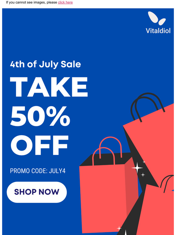 Take 50% OFF  🇺🇸 💫