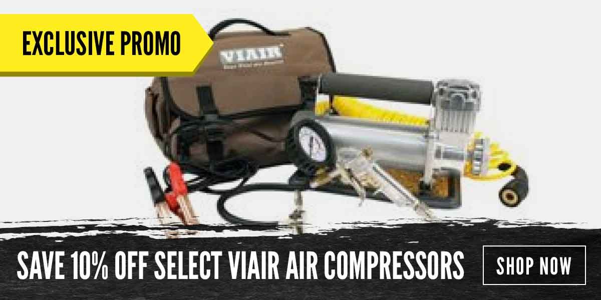 Save 10% Off Select ViAir Air Compressors