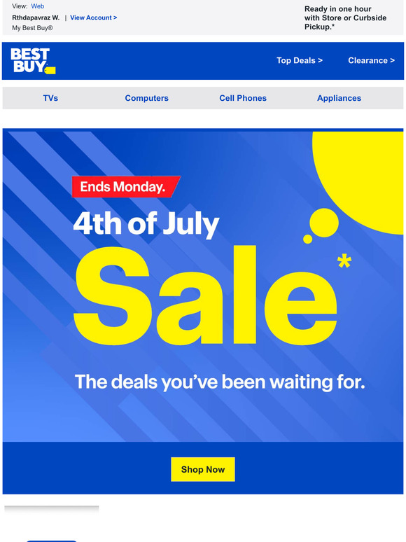 Best Buy Email Newsletters: Shop Sales, Discounts, and Coupon Codes