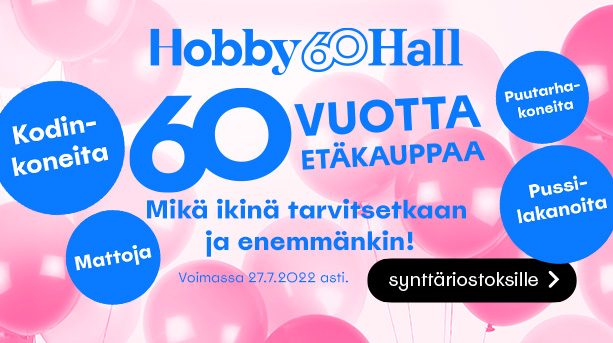 Hobby Hall FI: Hobby Hall 60 vuotta! ?? | Ilmainen toimitus yli 80€  tilauksiin! ? | Milled