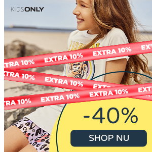 Spar 40% og få 10% ekstra på Kids Only