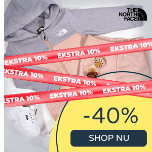 40% + 10% på The North Face