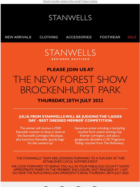 Stanwells at the New Forest Show...