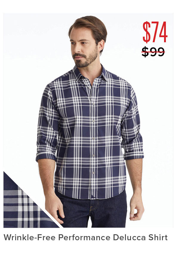 Shop Wrinkle-Free Performance Delucca Shirt