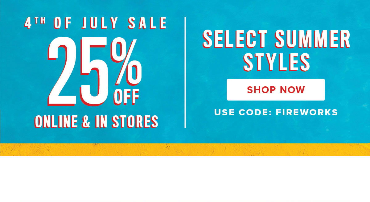 Shop The 4th of July Sale