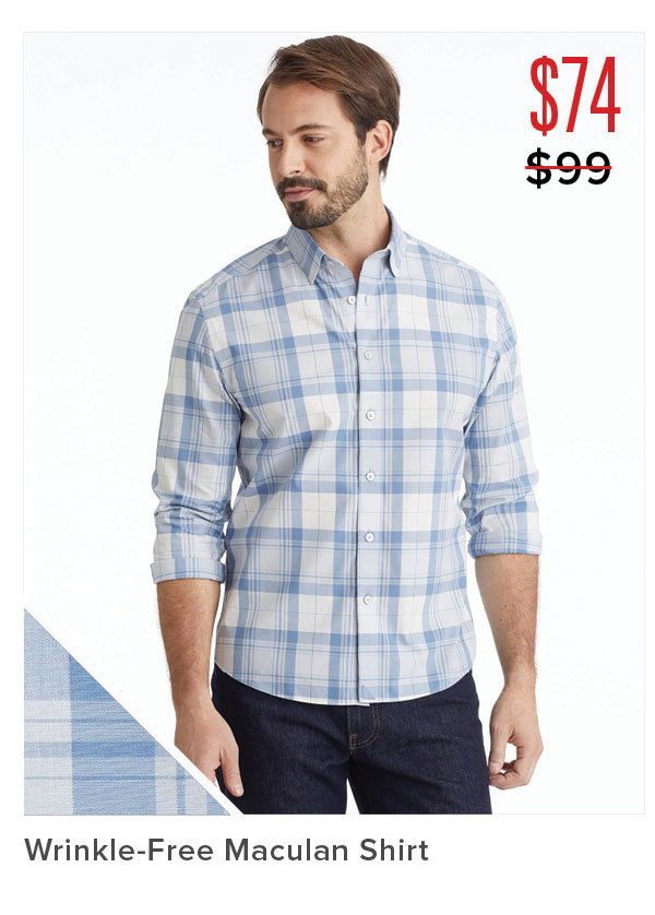 Shop Wrinkle-Free Maculan Shirt