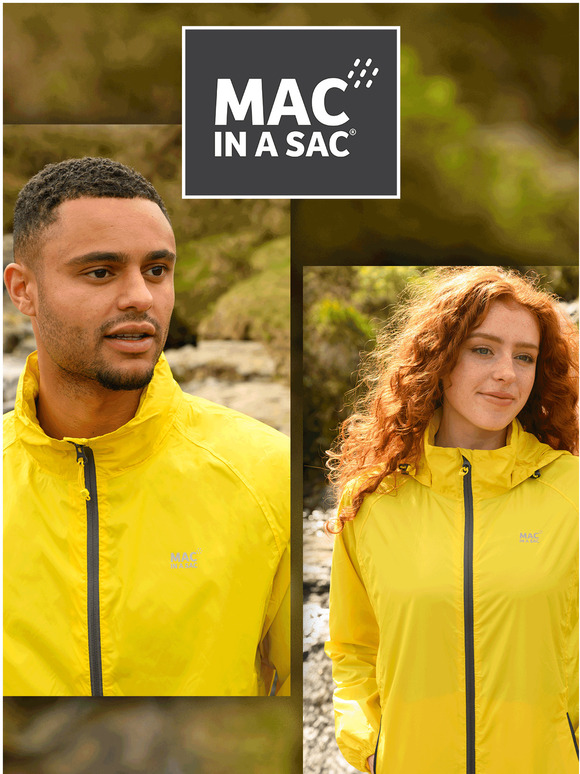 Ready for any weather, wherever you are...