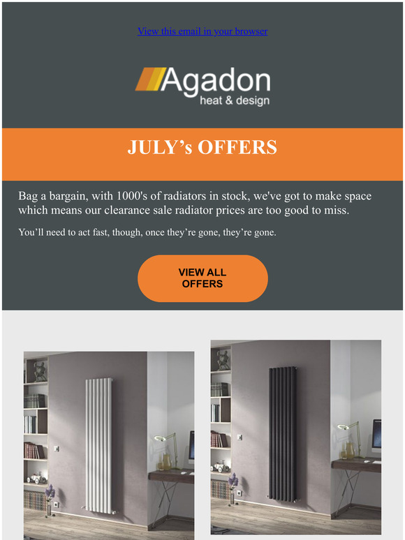 View the Latest Designer Radiator Offers