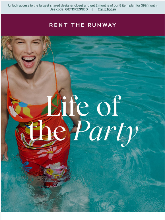 Rent the Runway Ready to PAAAAAARTY!!!! Milled