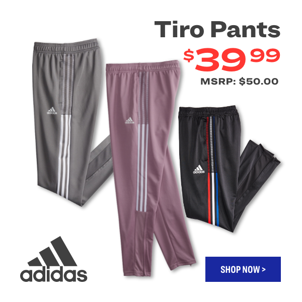 Tiro Pants $39.99