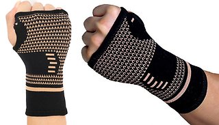 1 or 2 Arthritis Support Compression Gloves - 3 Sizes