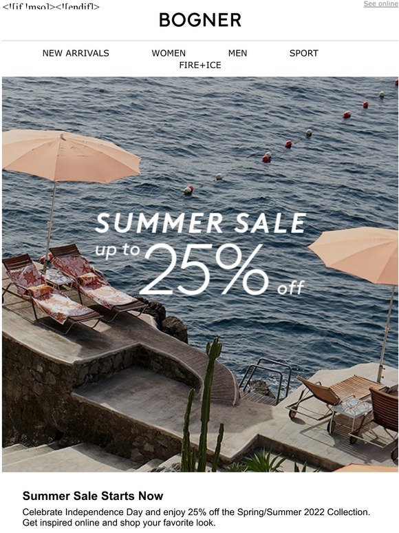 Sale | Enjoy 25% Off