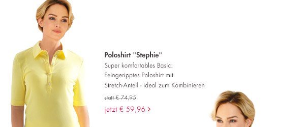 Poloshirt Stephie jetzt 59,96 Euro