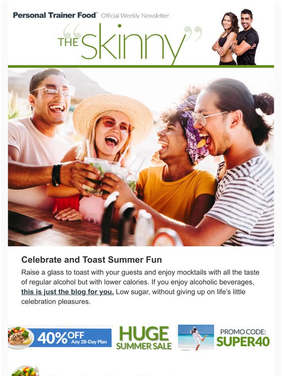 Celebrate and Toast Summer Fun