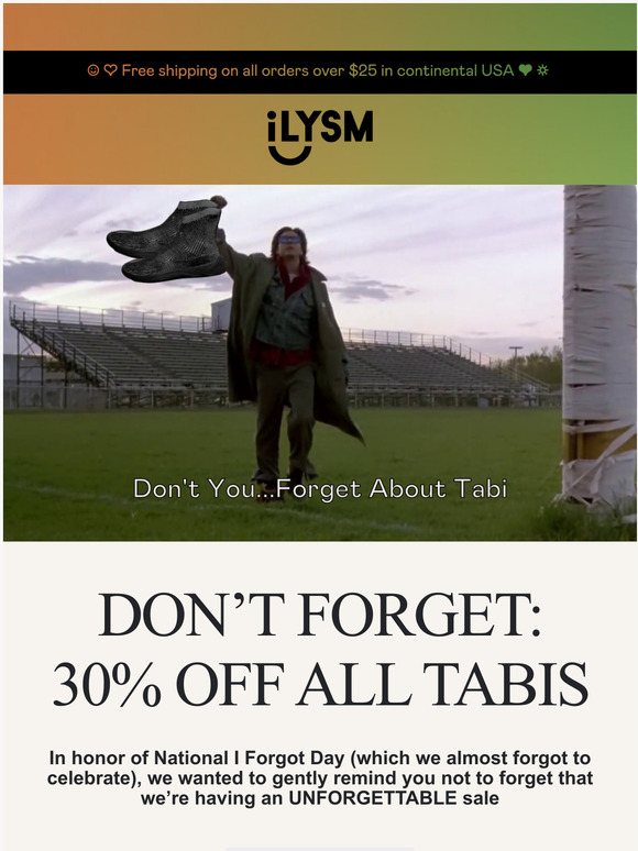 Don't you forget about TABI