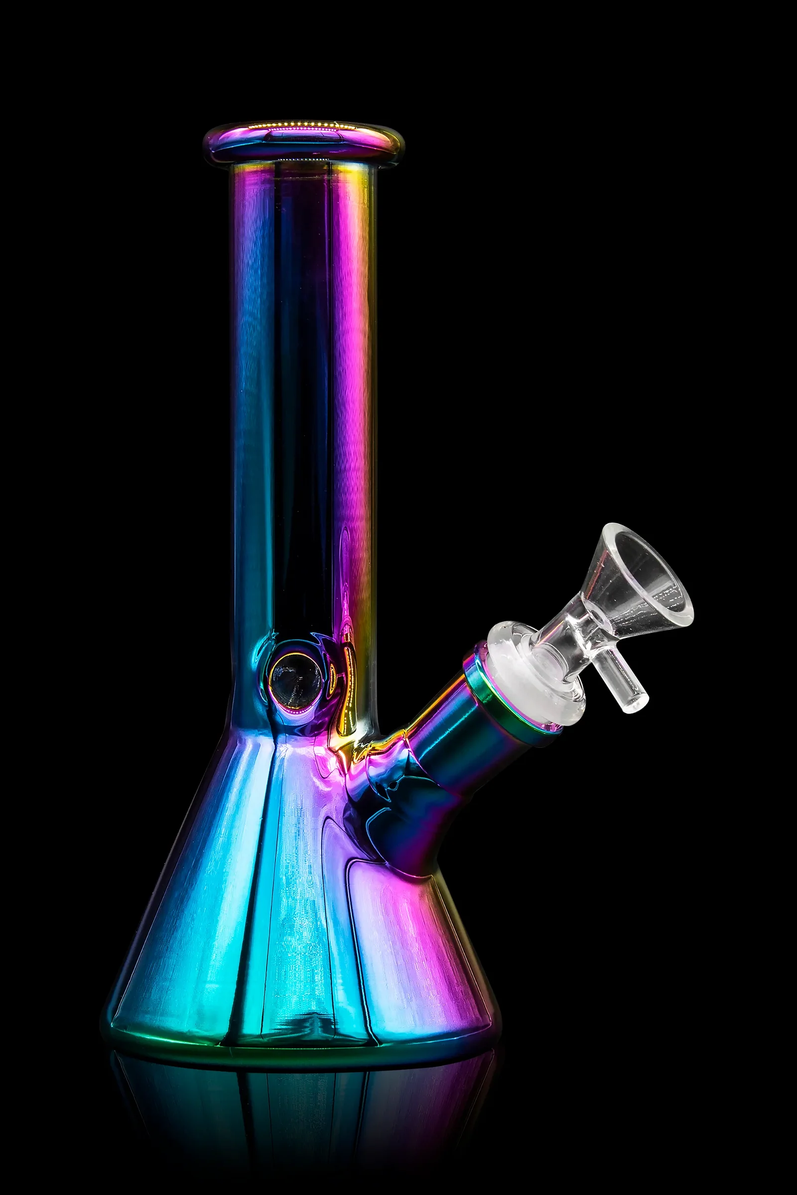 Image of Iridescent Color Shift Beaker Bong