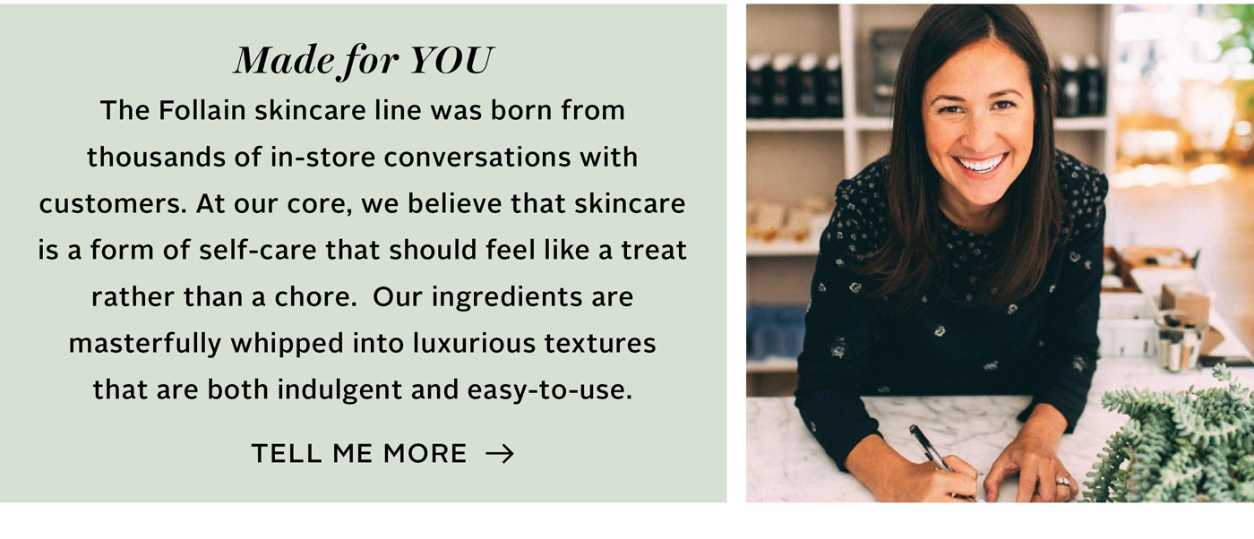 Made for YOU.