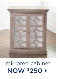 Cami Natural Mirrored Cabinet