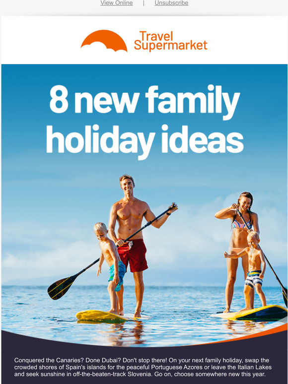 TravelSupermarket: Escape the crowds! New family holiday ideas ��️  Milled