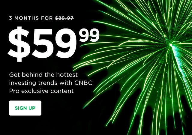 Join CNBC Pro with this Black Friday special offer!