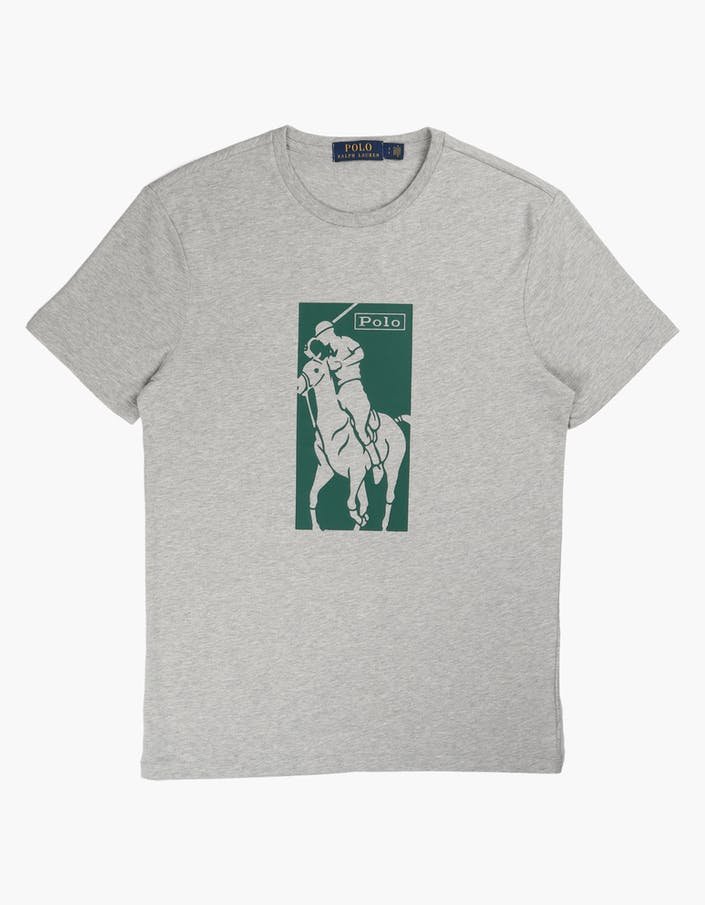 Custom Slim Fit Big Pony Logo T-Shirt