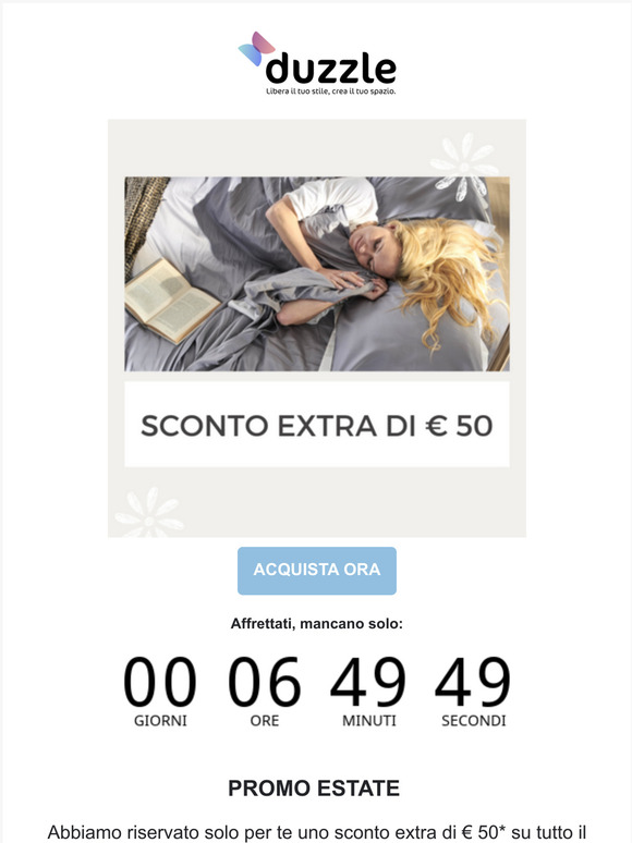 La promo sta per scadere! ⏰