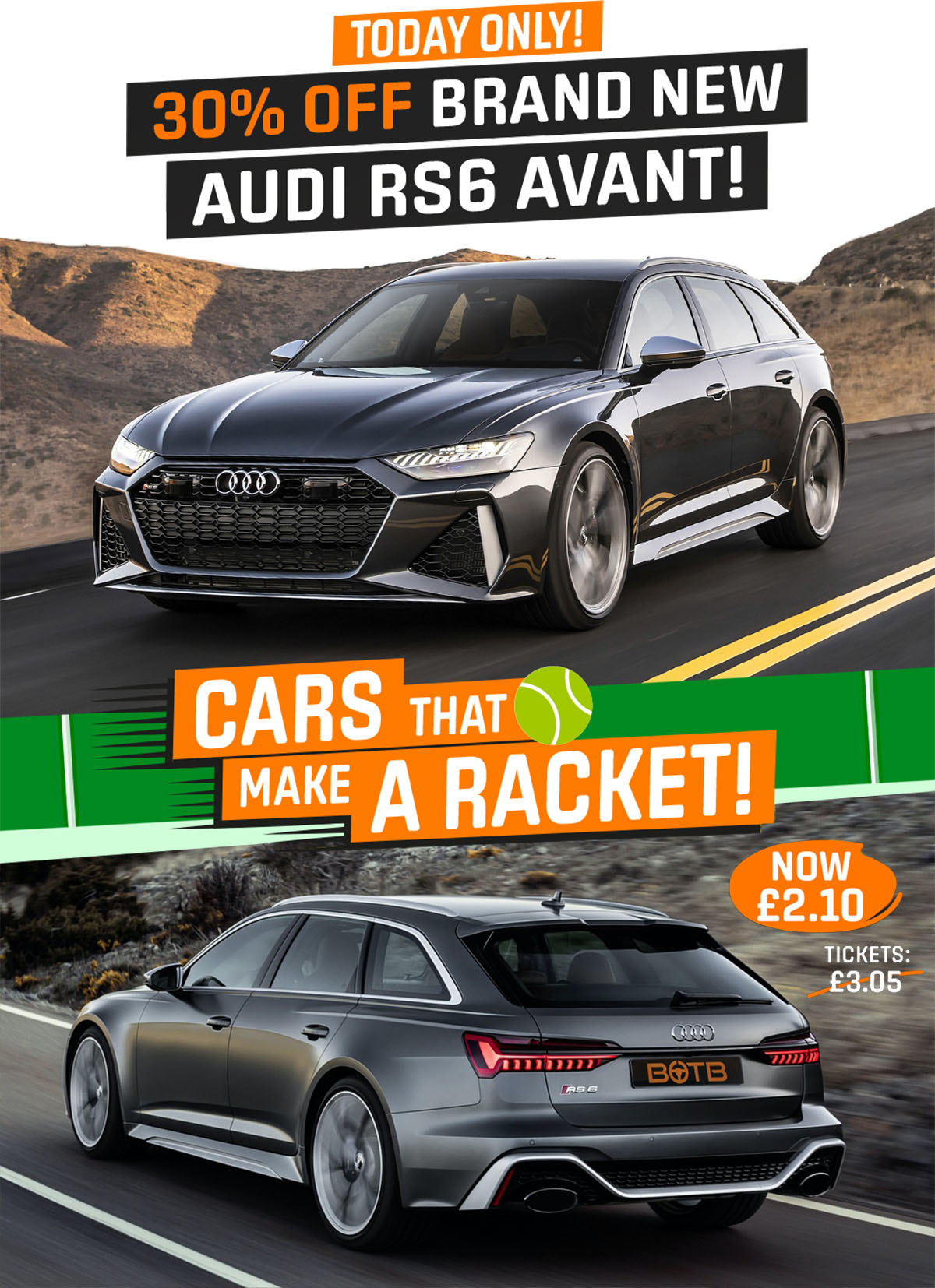 BOTB: Last Chance 30% Off – It's The RS6 Avant! | Milled