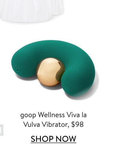 goop Wellness Viva la Vulva Vibrator, $98
