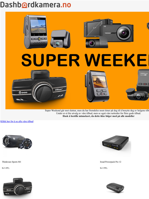 Super Weekend- Siste frist