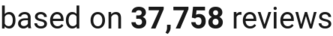 number of reviews
