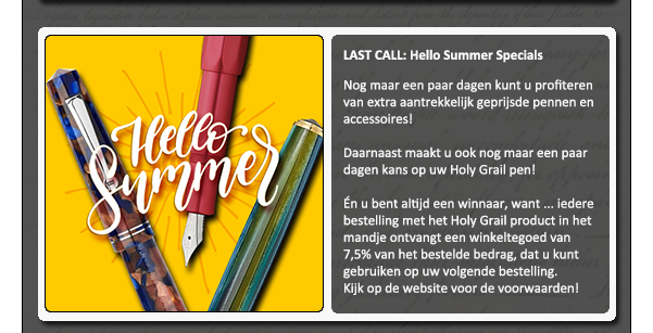 Be a Winner - Holy Grail Pen
