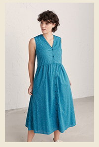 Shale Way Organic Cotton Dress >