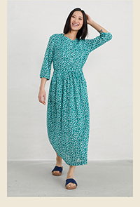Rock Dove Cotton Dress >